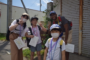 English Camp in 茂辺地