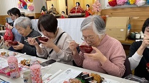 食事の様子