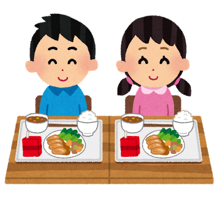 給食のイラスト