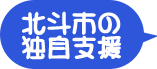 北斗市の独自支援