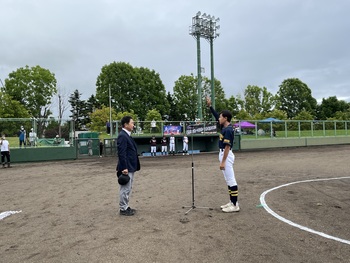 上磯ベースの選手宣誓