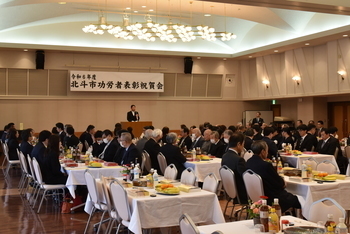 祝賀会の様子