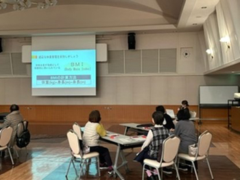 糖尿病重症化予防教室（講話）