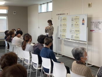 食事や口腔機能に関する講話