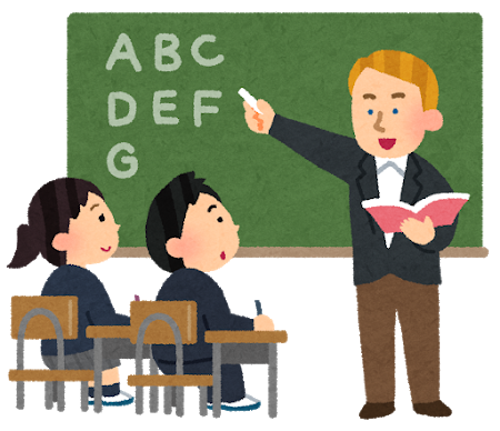 英語学習のイラスト