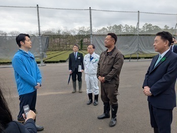 鈴木北海道知事からの挨拶の様子