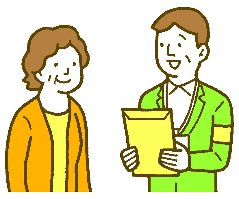3調査についての説明と調査書類の配付