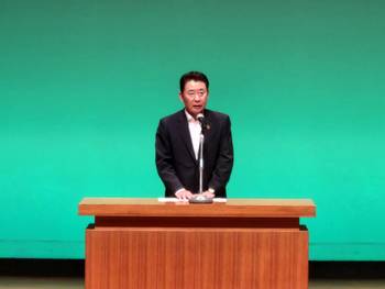 来賓 北斗市長 池田達雄 様