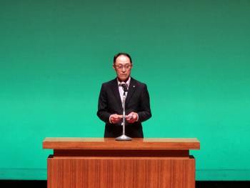 来賓 北斗市議会 議長 白戸昭司 様