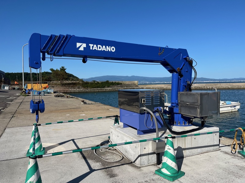 荷揚げクレーン