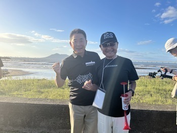 稲田弘氏と記念撮影