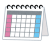 カレンダーの画像