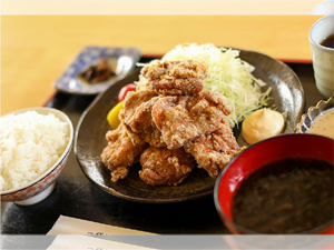 幸まさから揚げ定食
