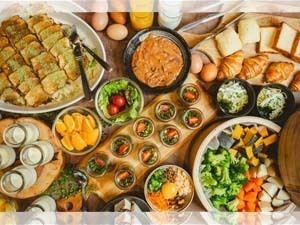 アロサール朝食