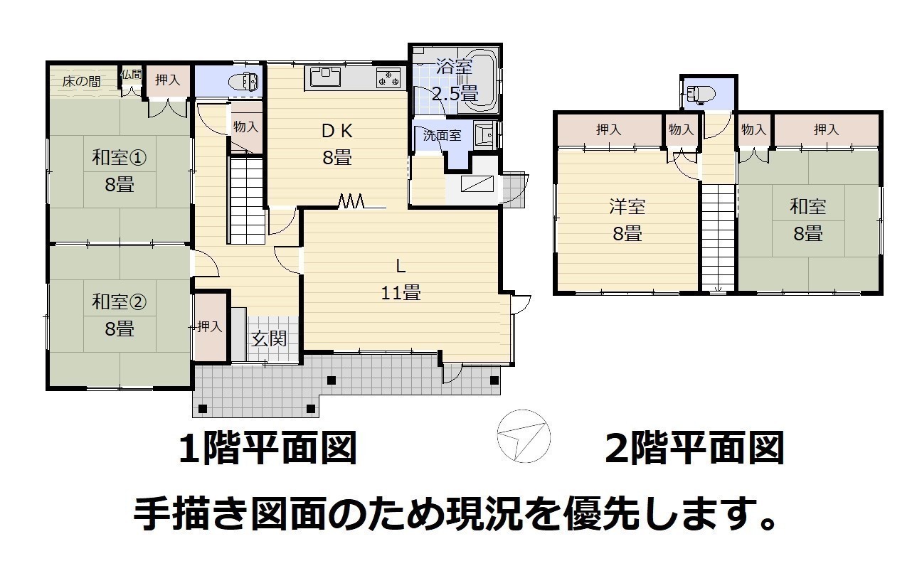 物件番号115番の間取り