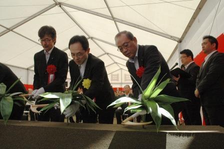 平成26年7月 北海道新幹線 村山トンネル安全祈願