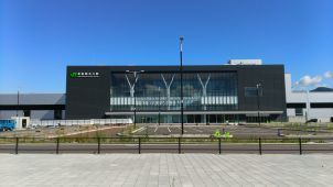 平成27年9月 新函館北斗駅が完成