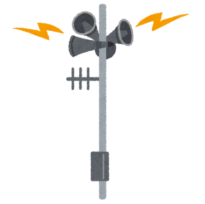 スピーカーのイラスト