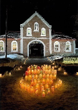 ワックスキャンドル点灯式