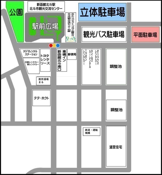 駅前見取り図