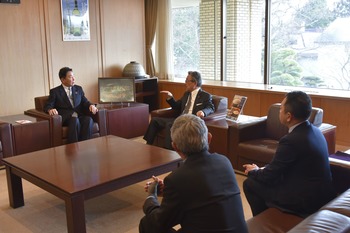 懇談の様子