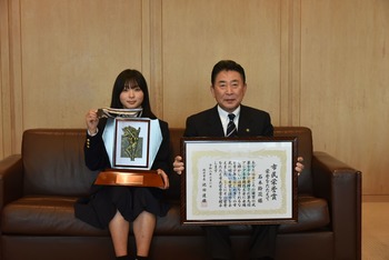 石本選手との記念撮影2