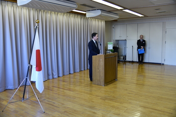 年度はじめの市長訓示