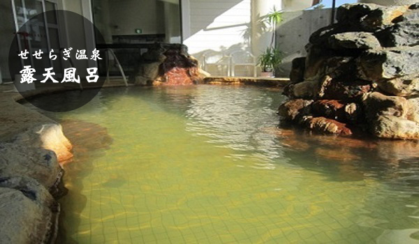 露天風呂の写真です