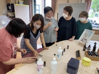 アロマセラピー体験