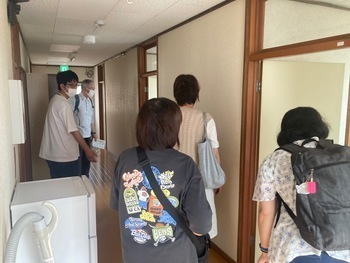 市内のグループホーム見学（つづりのいえ）