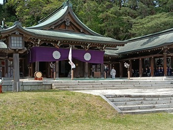 例大祭の様子