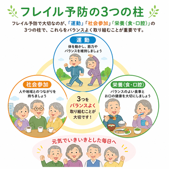 フレイル予防イメージ画像