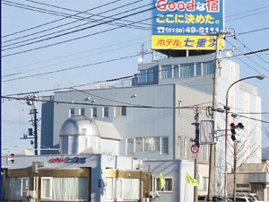 ホテル七重浜の外観