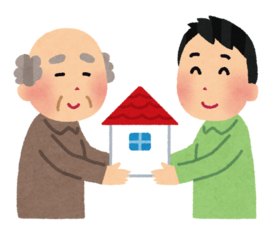 遺産相続のイメージイラスト