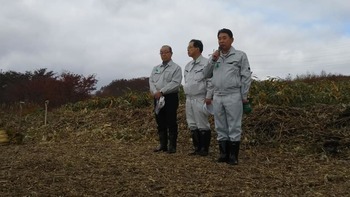 市民植樹祭あいさつ