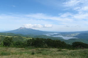 眺望台からの風景～七飯大沼、駒ケ岳