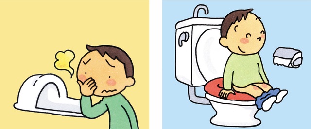 水洗トイレが使えるようになり、臭いがしません。